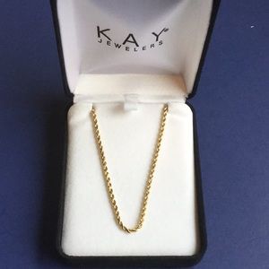 Kay Jewelers | Jewelry | 4k Gold Rope 